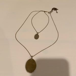 Gold Droplet Layered Necklace